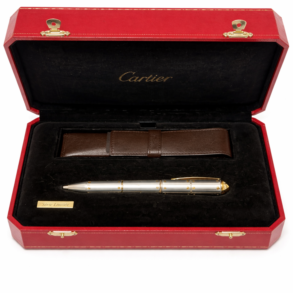 Cartier pen set with red box