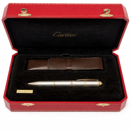 Cartier pen set with red box