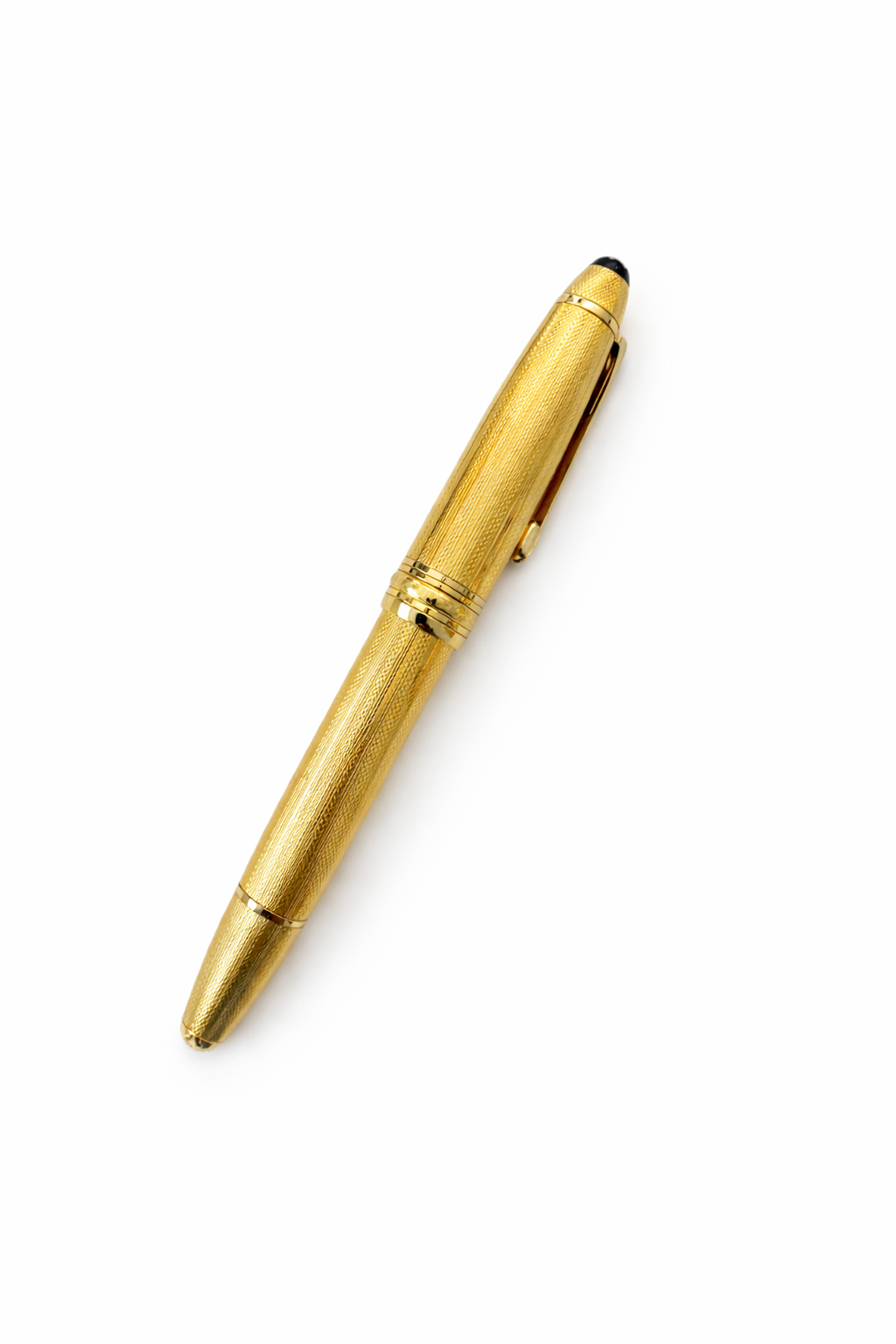 Montblanc Meisterstuck Solitaire Gold Plated Barley Fountain pen