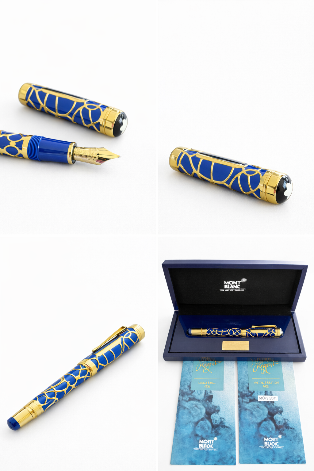 Montblanc Patron Series 1995 Prince Regent Limited Edition Fountain Pen 18K Nib