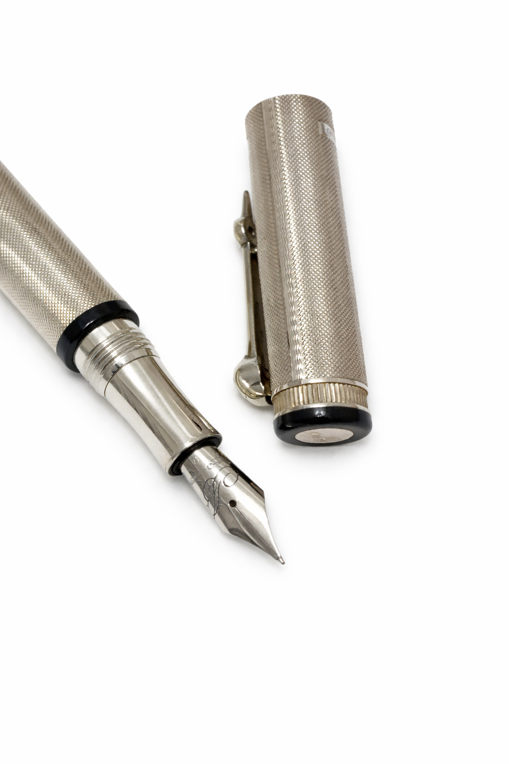 Montegrappa for Breguet Depuis 1775 Classique Sterling Silver Fountain Pen