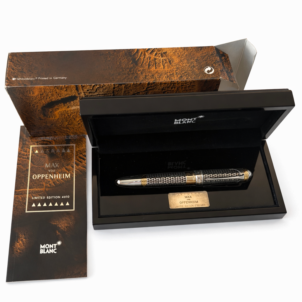 Example Mont Blanc Patron of Art Max Von Oppenheim Fountain pen 4810